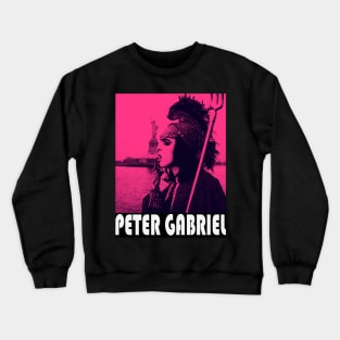 Vintage Pen Sketch-Peter Gabriel Crewneck Sweatshirt